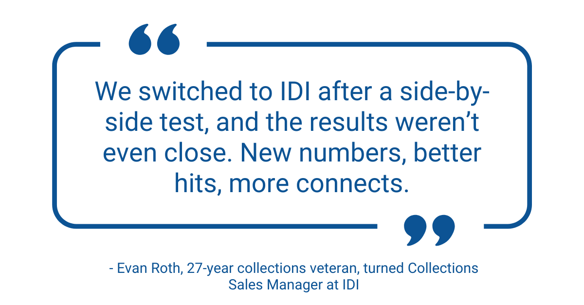 Let your agents focus on connecting and collecting